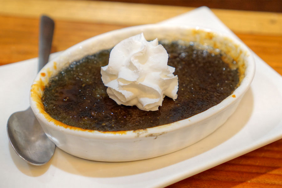 Crème Brulee (Black Sesame)