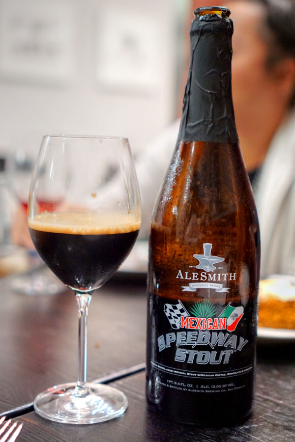 2016 AleSmith Mexican Speedway Stout