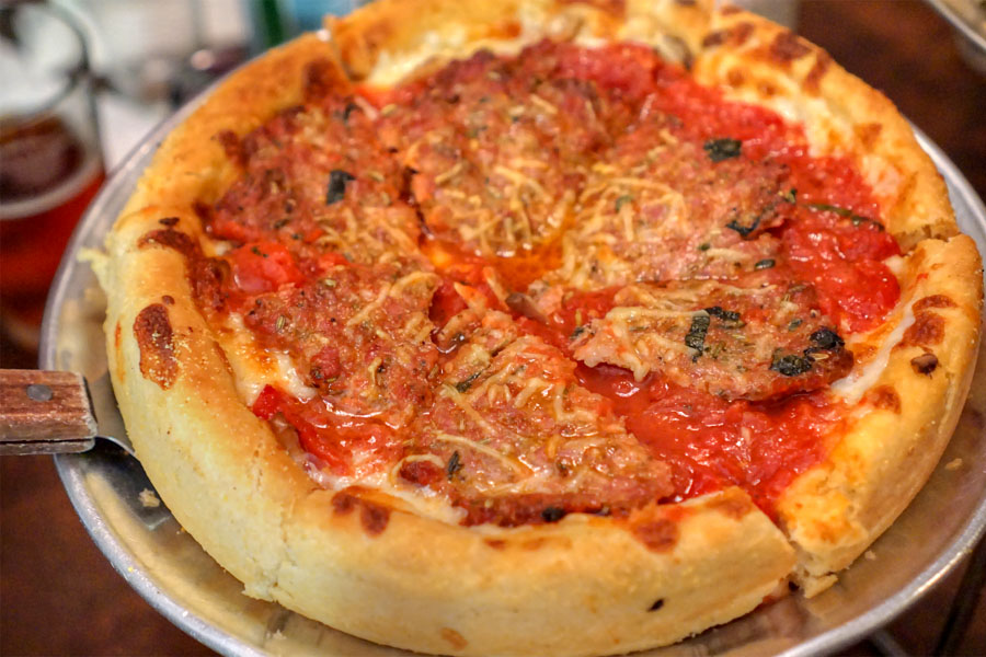 Chicago Deep Dish Pizza in Los Angeles is Masa of Echo Park