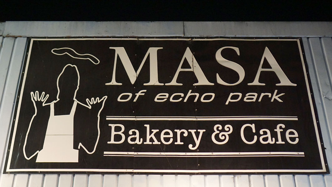 Masa of Echo Park Sign