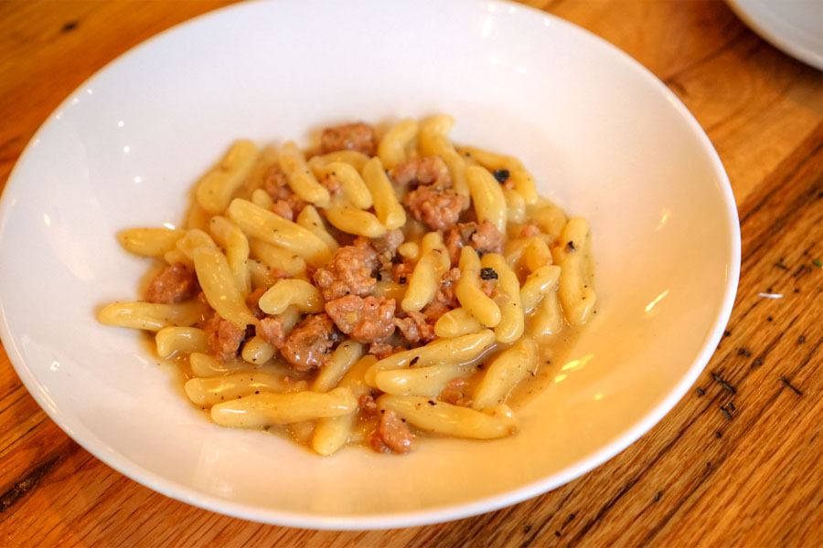 Cavatelli alla Norcina