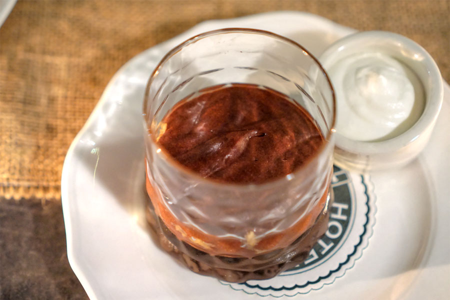 chocolate mousse