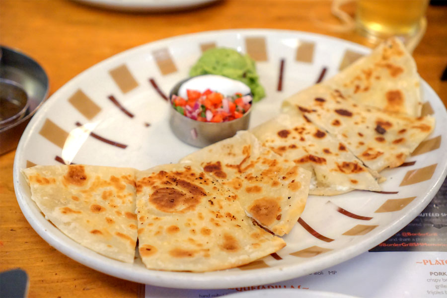 Wild Mushroom Quesadilla