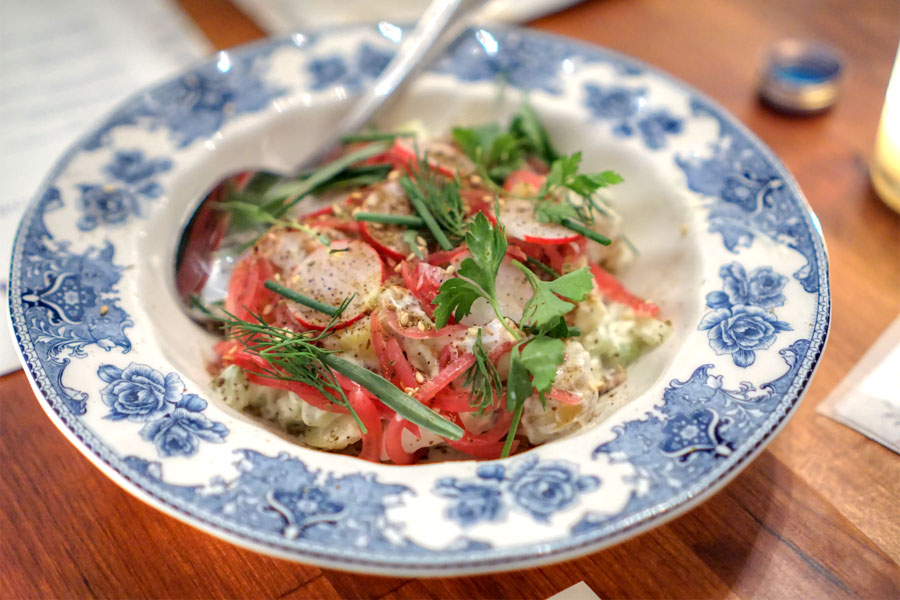 Octopus Potato Salad