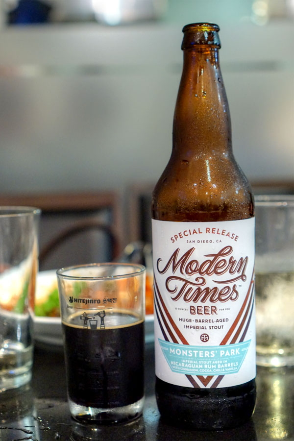 2016 Modern Times Monsters' Park Aged in Nicaraguan Rum Barrels - Mexican Hot Chocolate Edition