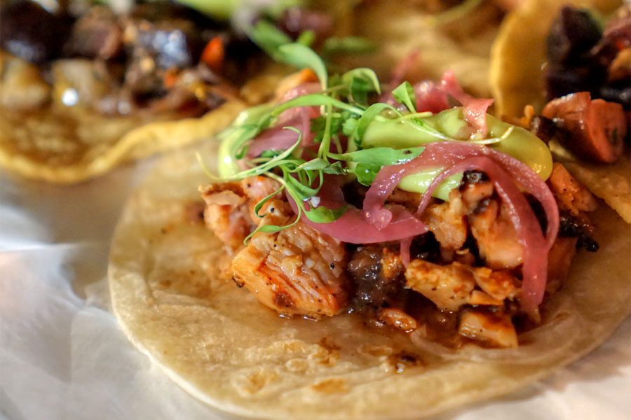 Pollo Asado Taco