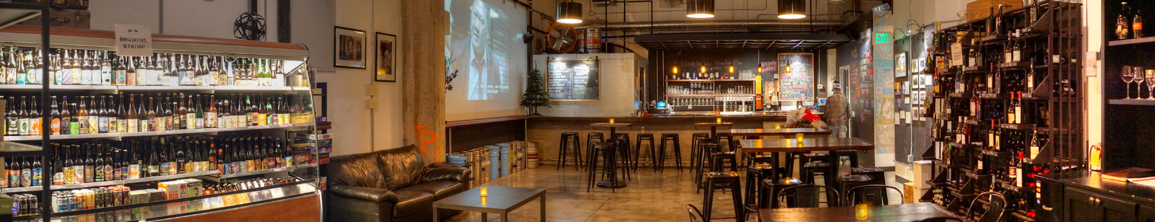 Public Beer Wine Shop Interior