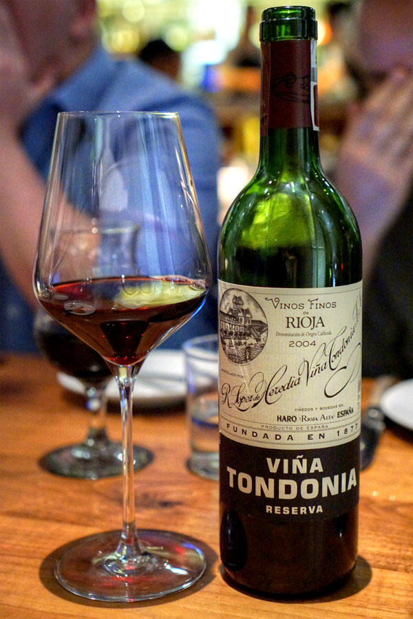 2004 Tempranillo Blend, R. Lopez De Heredia, Viña Tondonia, Reserva, Rioja, Spain