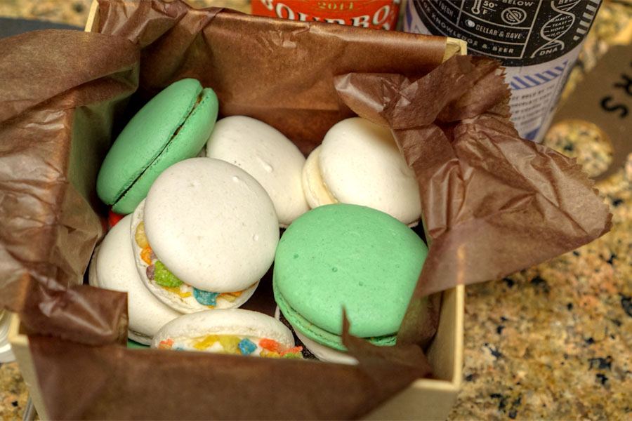 CC's Macarons Christmas Box