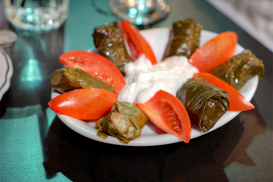 Dolmeh (Stuffed Grape Leaves)