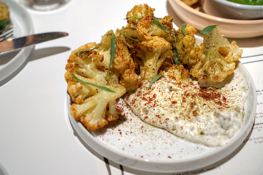 fried cauliflower