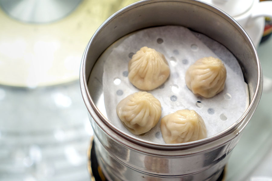 Steamed Bun Stuffed with Juicy Pork