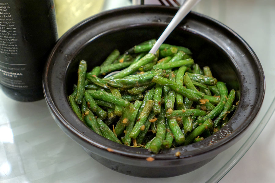 Stir-fried Kidney Bean en Casserole