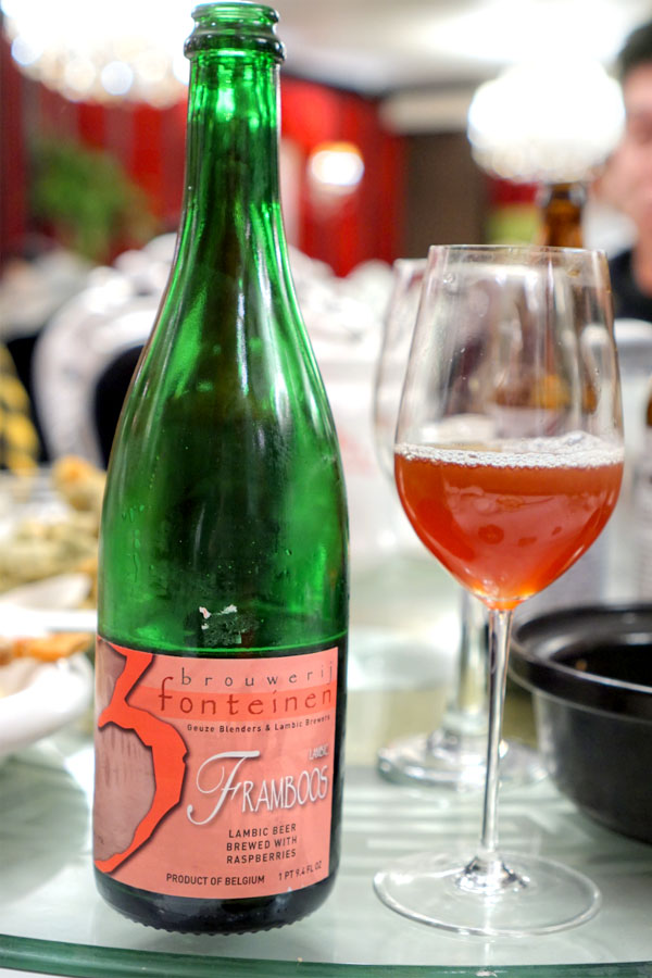 2014 Drie Fonteinen Framboos