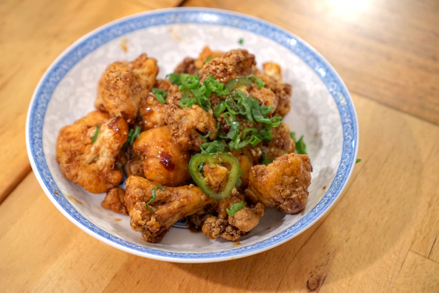 General Tso Cauliflower