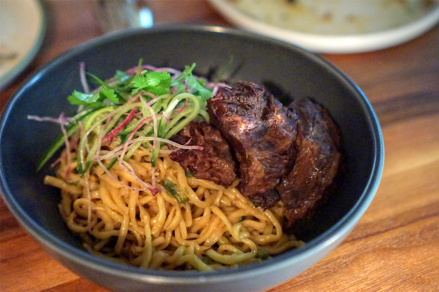 Noodles and Beef Cheeks