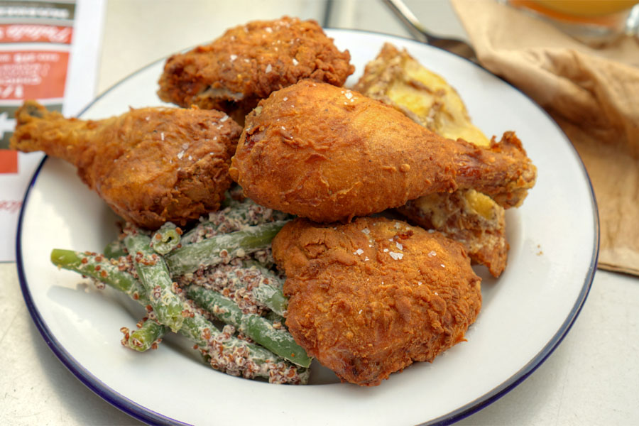 Classic Buttermilk Fried - 1/2 Chicken - Dark