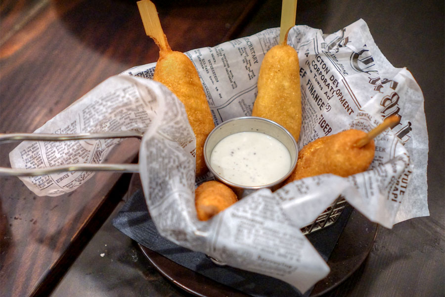 Lobster Corn Dogs