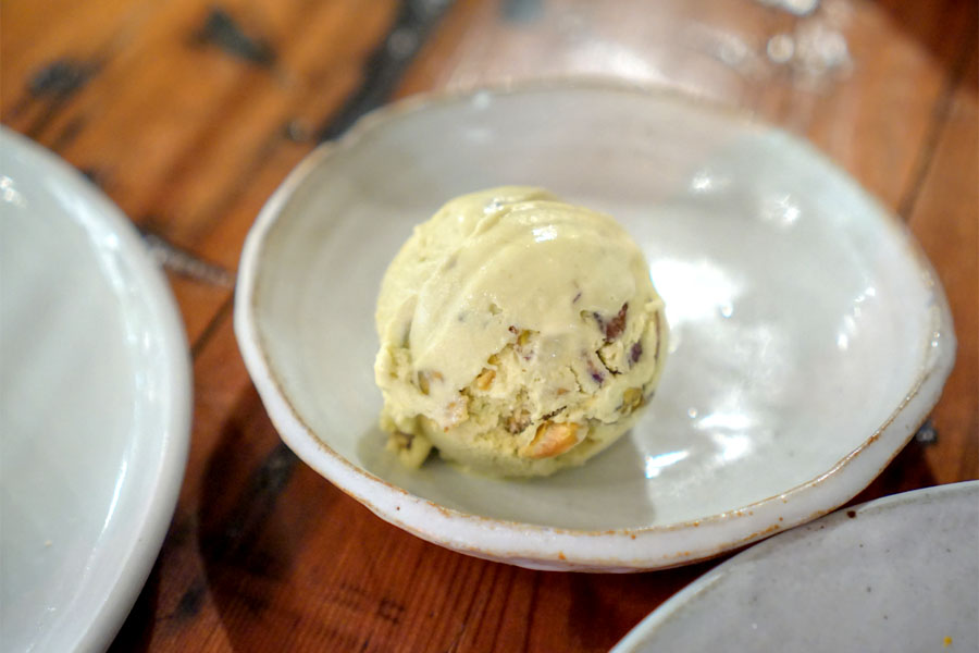 Pistachio ice cream