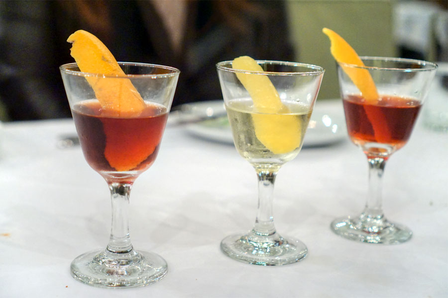 Flight of All Three Negronis