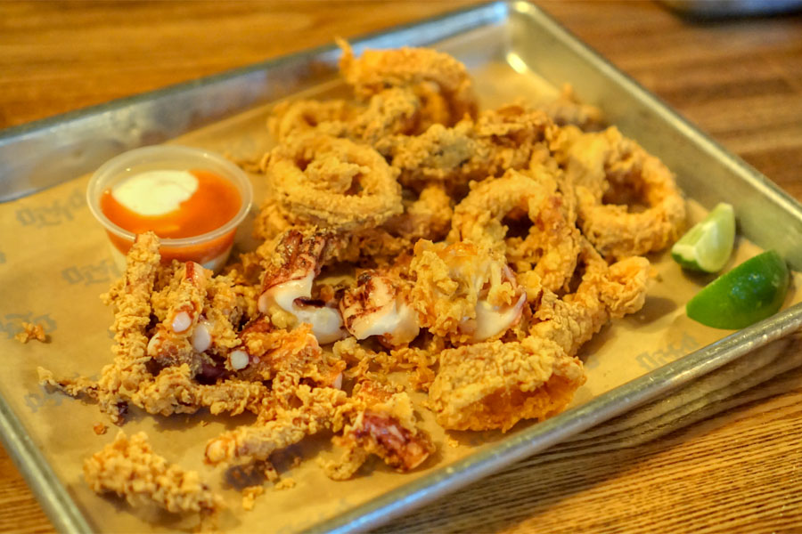 Deep Fried Whole Squid