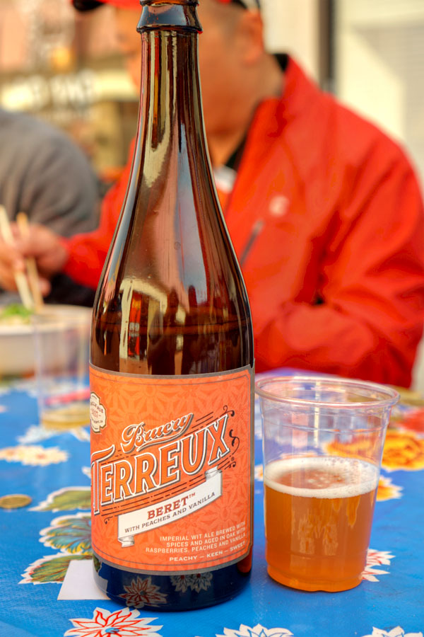 2017 Bruery Terreux Beret with Peaches and Vanilla