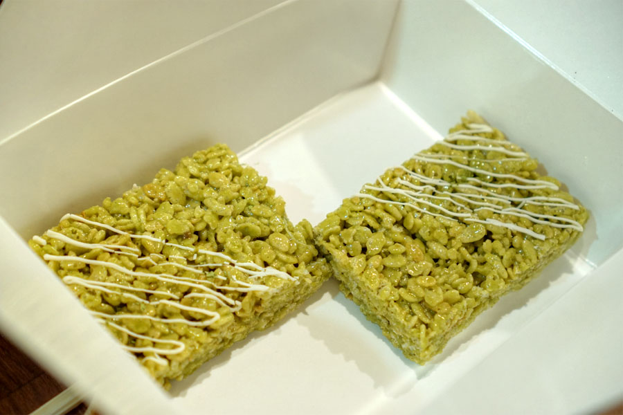 Matcha Matcha Rice Krispies Treats