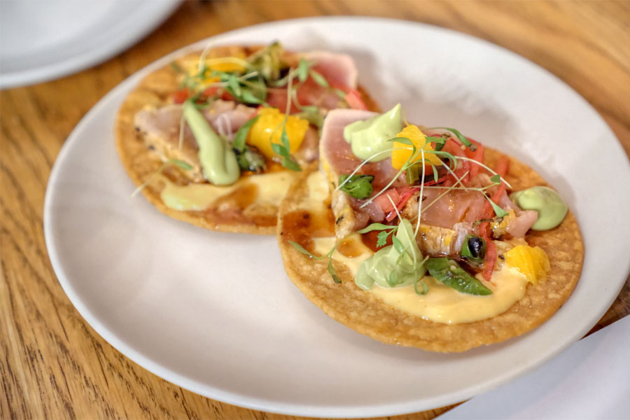 Albacore Tostada