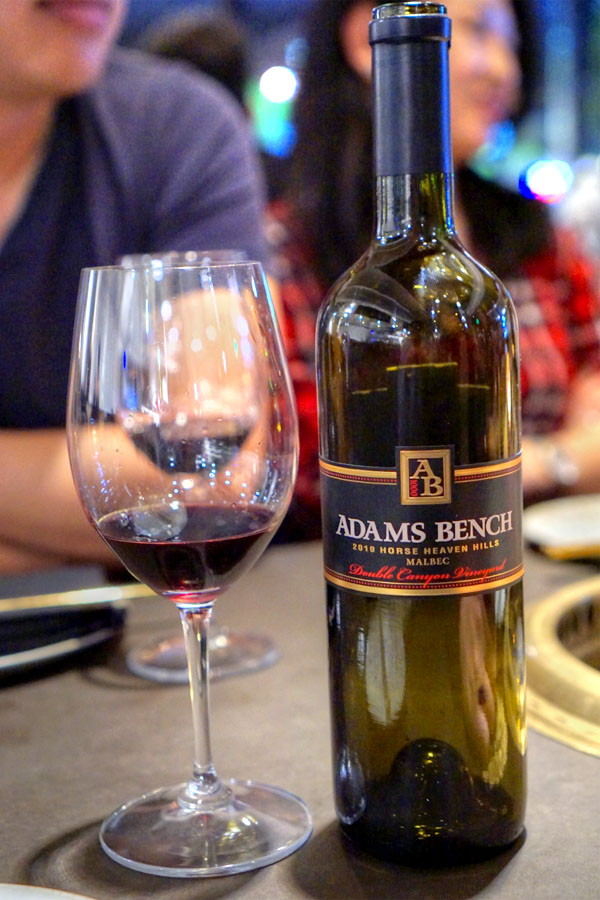 2010 Adams Bench Malbec Double Canyon Vineyard