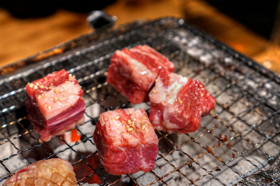 Marinated Short Plate Steak (Cooking)