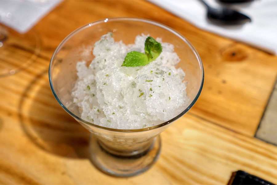 Yuzu Shiso Granita