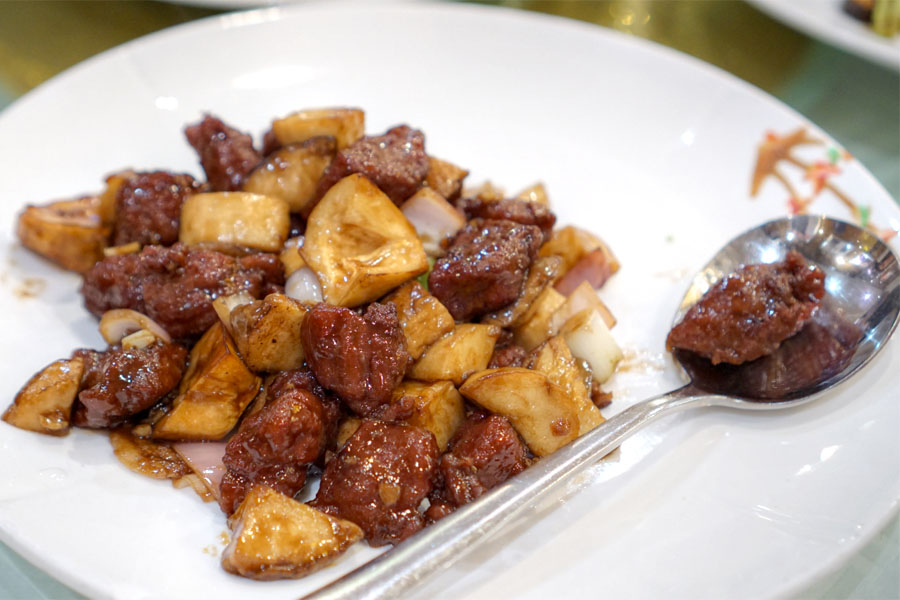 Stewed Fillet Beef with Mature Vinegar