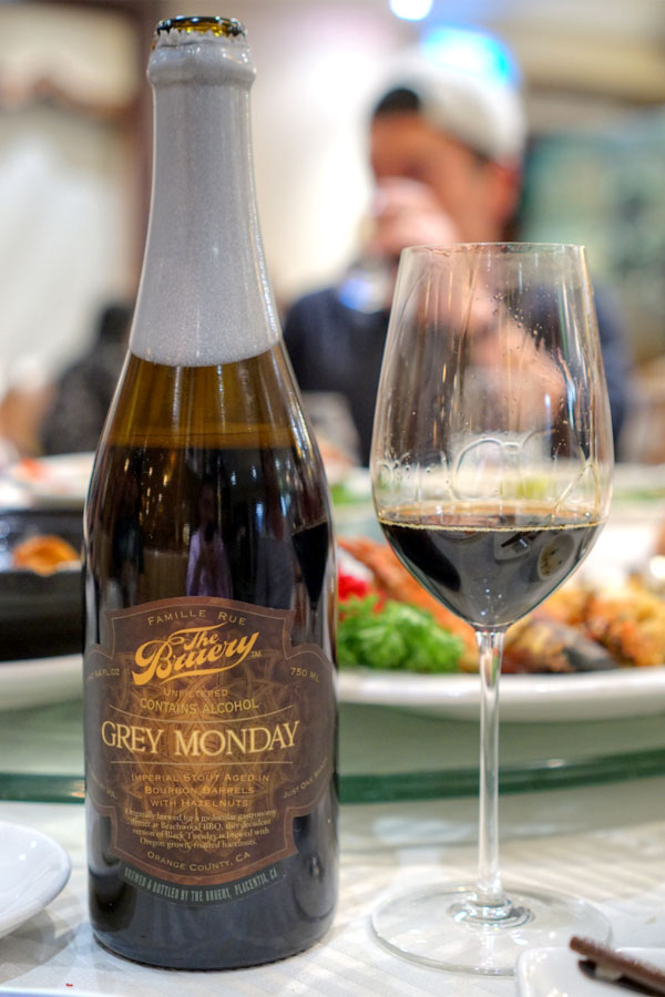 2012 The Bruery Grey Monday