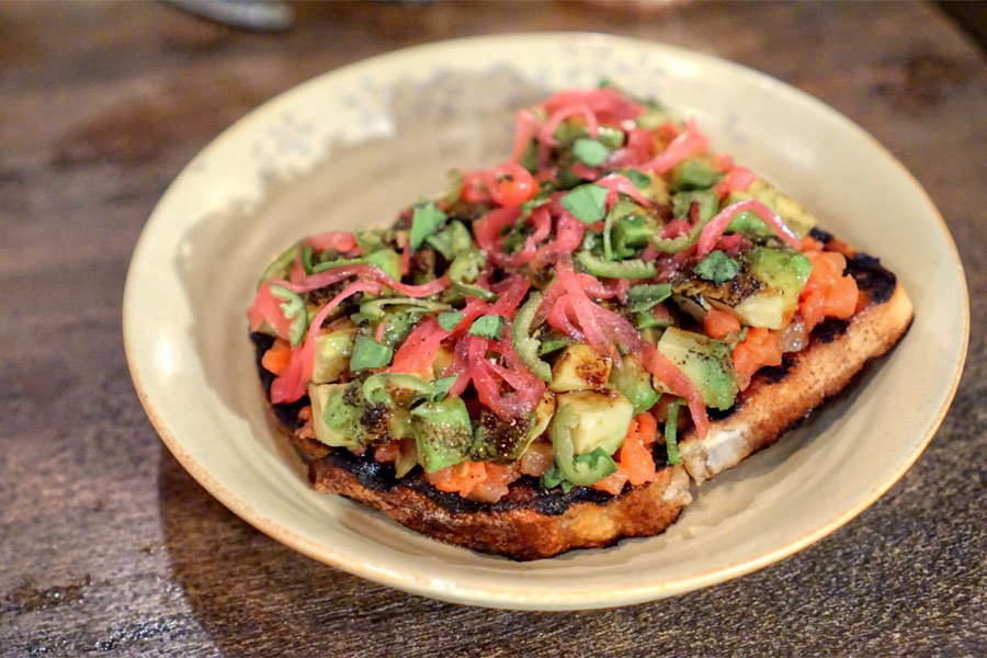 Ground Tomato & Burnt Avocado