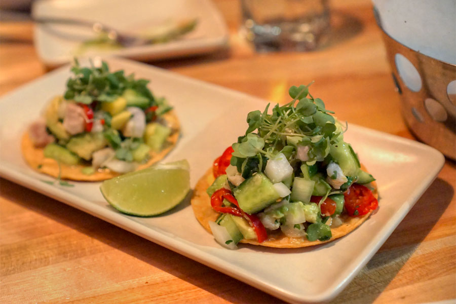 Tostaditas de Ceviche