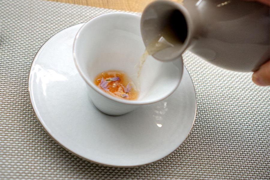 Prawn Salt (Pouring Broth)