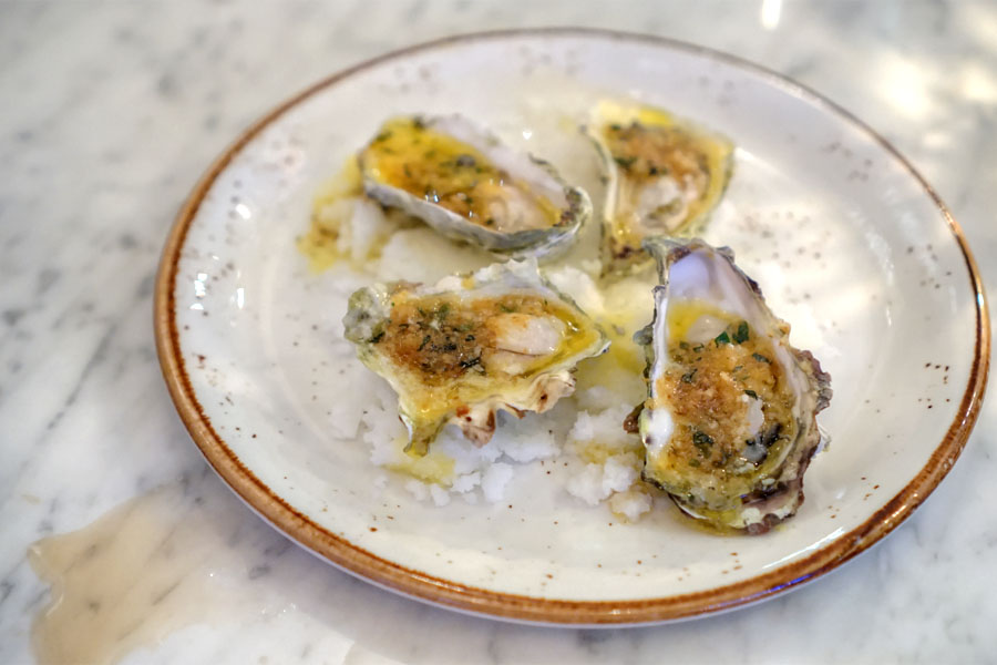 Grilled Oysters