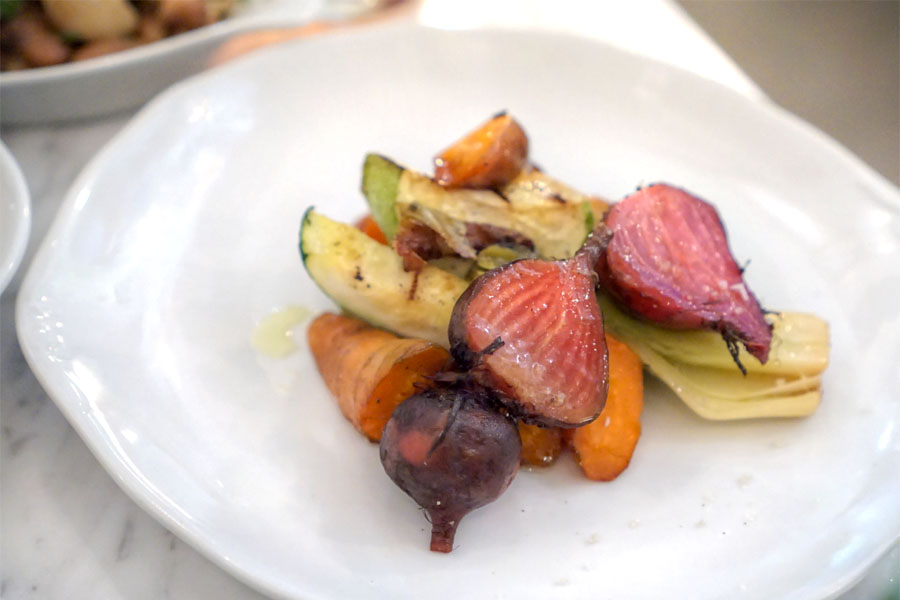 Coal Roasted Vegetables