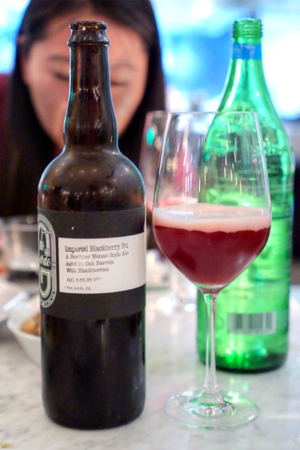 2015 de Garde Imperial Blackberry Bu Weisse