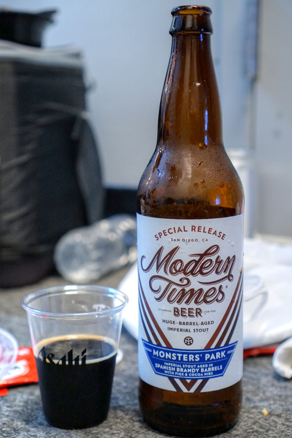 2017 Modern Times Monsters' Park Aged in Spanish Brandy Barrels with Fig & Cocoa