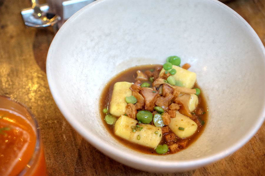 egg yolk gnocchi