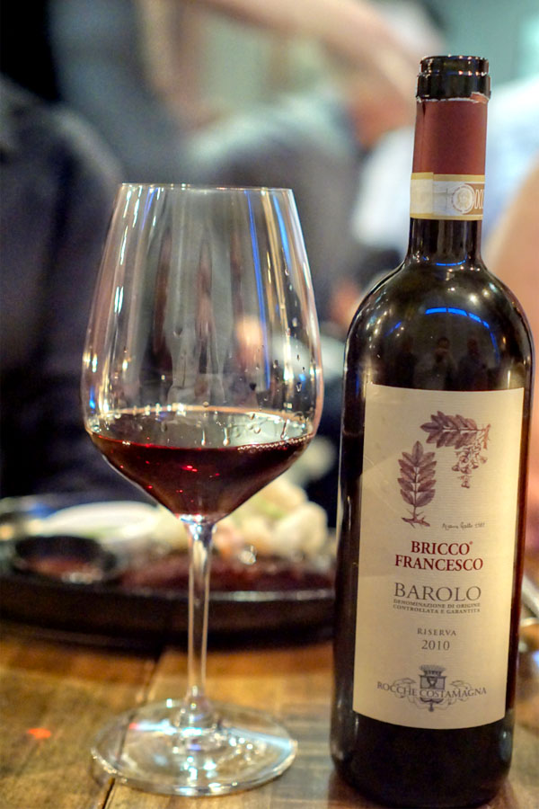 nebbiolo, rocche costamagna 2010 barolo 'bricco francesco,' piedmont, italy