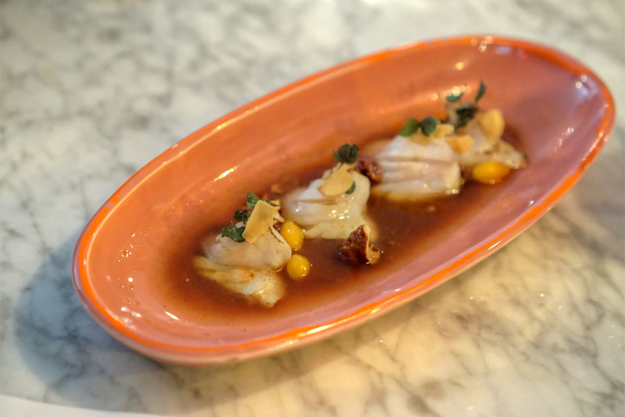 tiradito de corvina