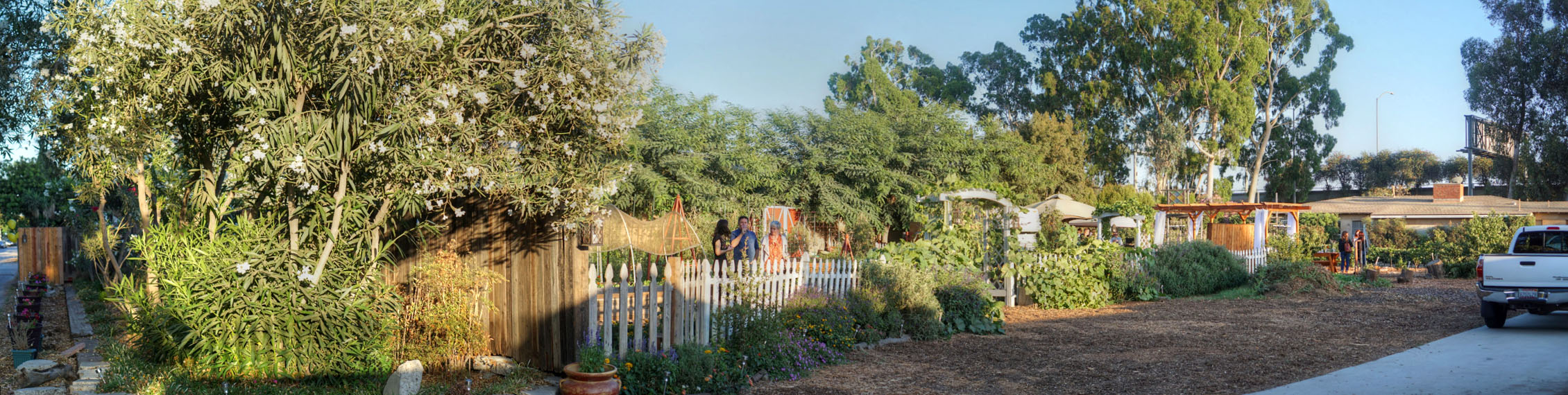 Entrance to Organic Harvest Gardens