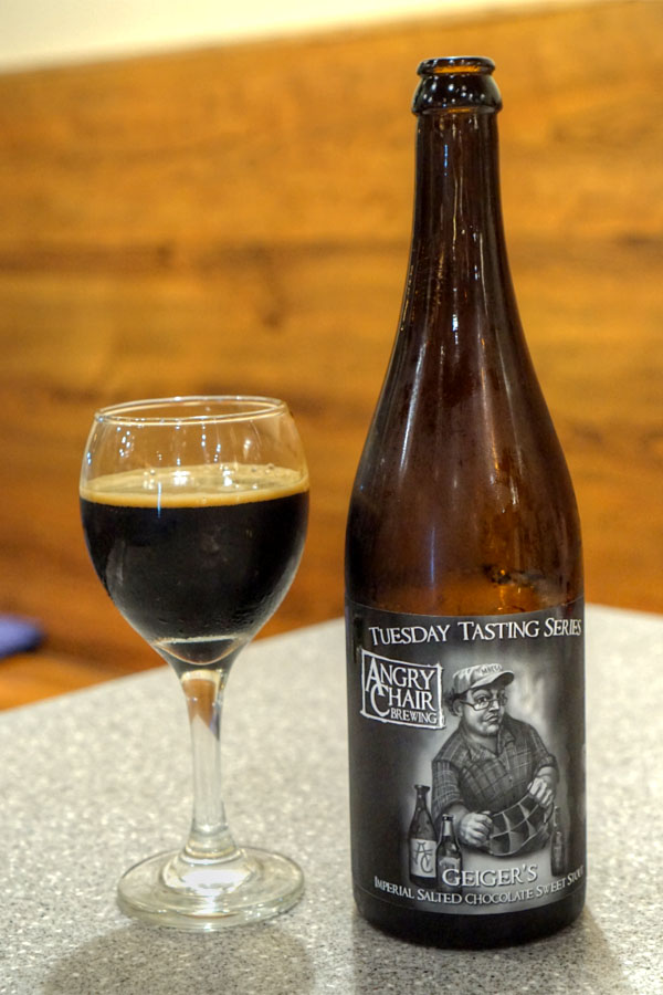 2016 Angry Chair Geiger's Imperial Salted Chocolate Sweet Stout