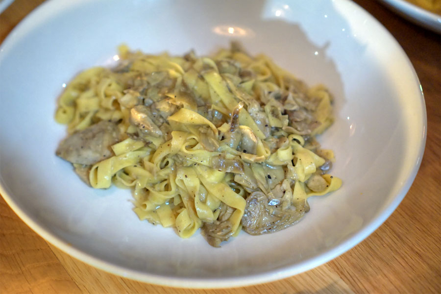 Tagliatelle ai Carciofi