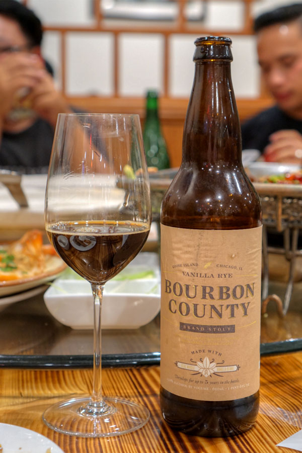 2014 Goose Island Bourbon County Vanilla Rye