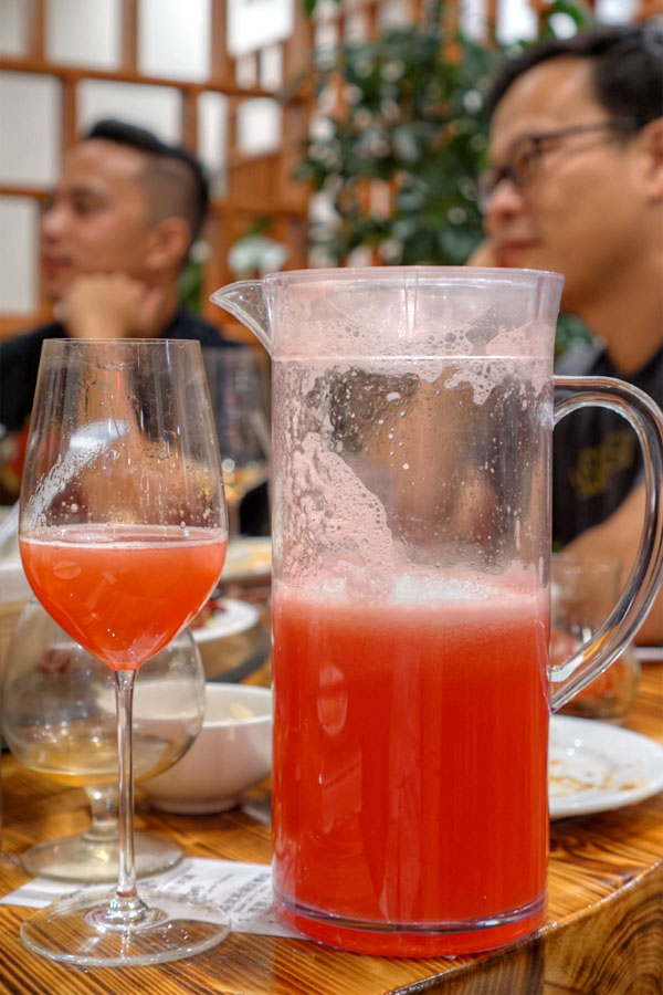 Fresh Watermelon Juice Pitcher