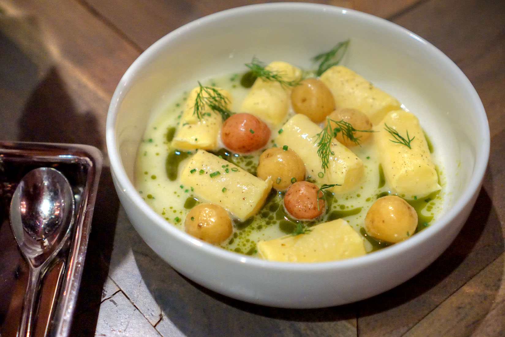 egg yolk gnocchi