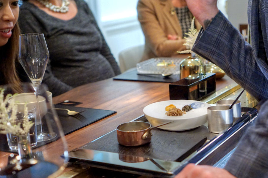 Lovage Cavatelli, Chanterelle Mushrooms, Choice of Luxury Presentation